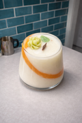 Golden Macchiato" Prestige Glass Candle