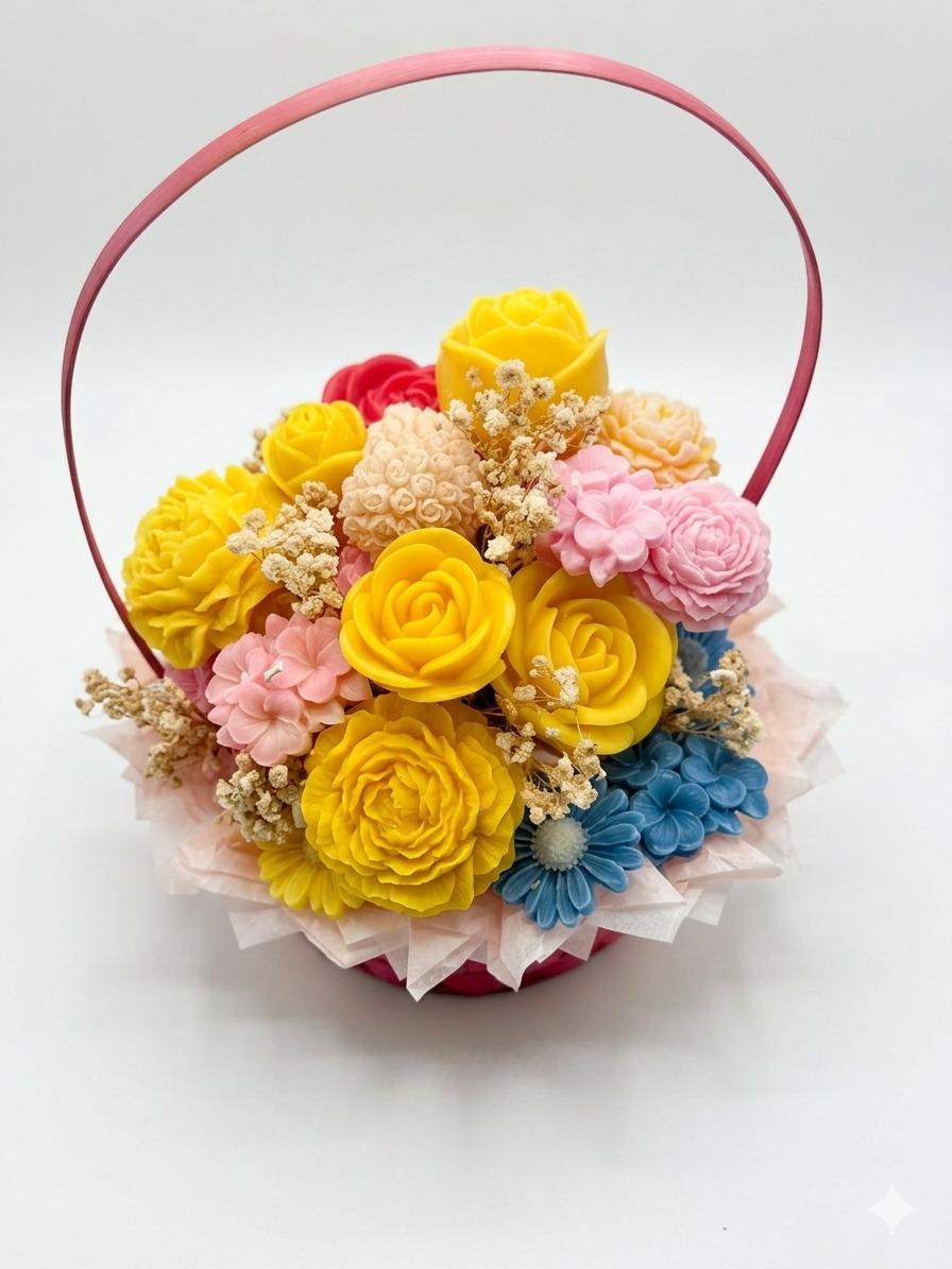 The "Ever-Bloom" Artisan Basket