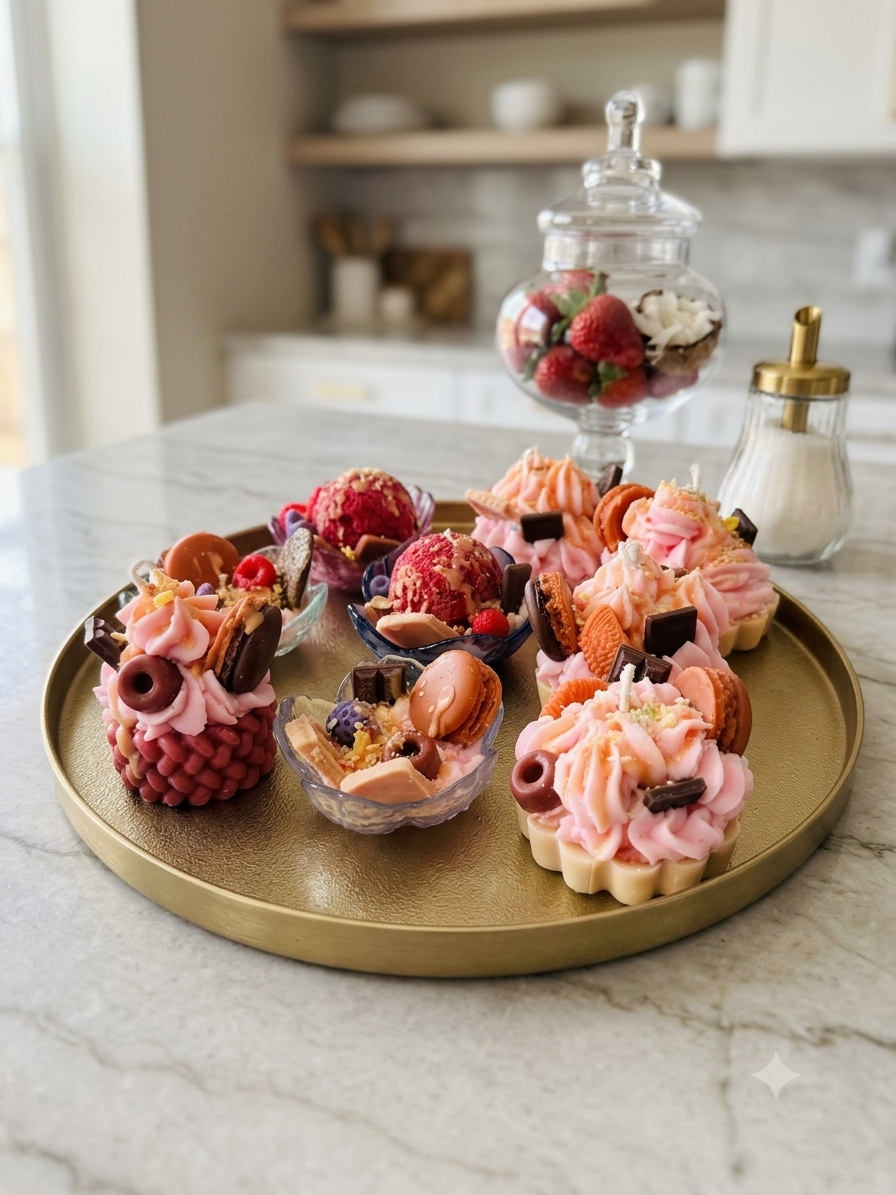 Coconut & Strawberry Sweets Collection