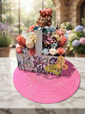 The Honeyed Embrace: Artisan Wax Bouquet
