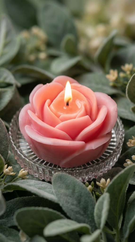 Blush Rose Candle